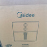 美的（Midea）空气炸锅蒸烤一体蒸汽嫩烤免翻面实用多功能家用空气炸锅大容量5.3L热风烘炸金属内腔 KZE535J5 实拍图