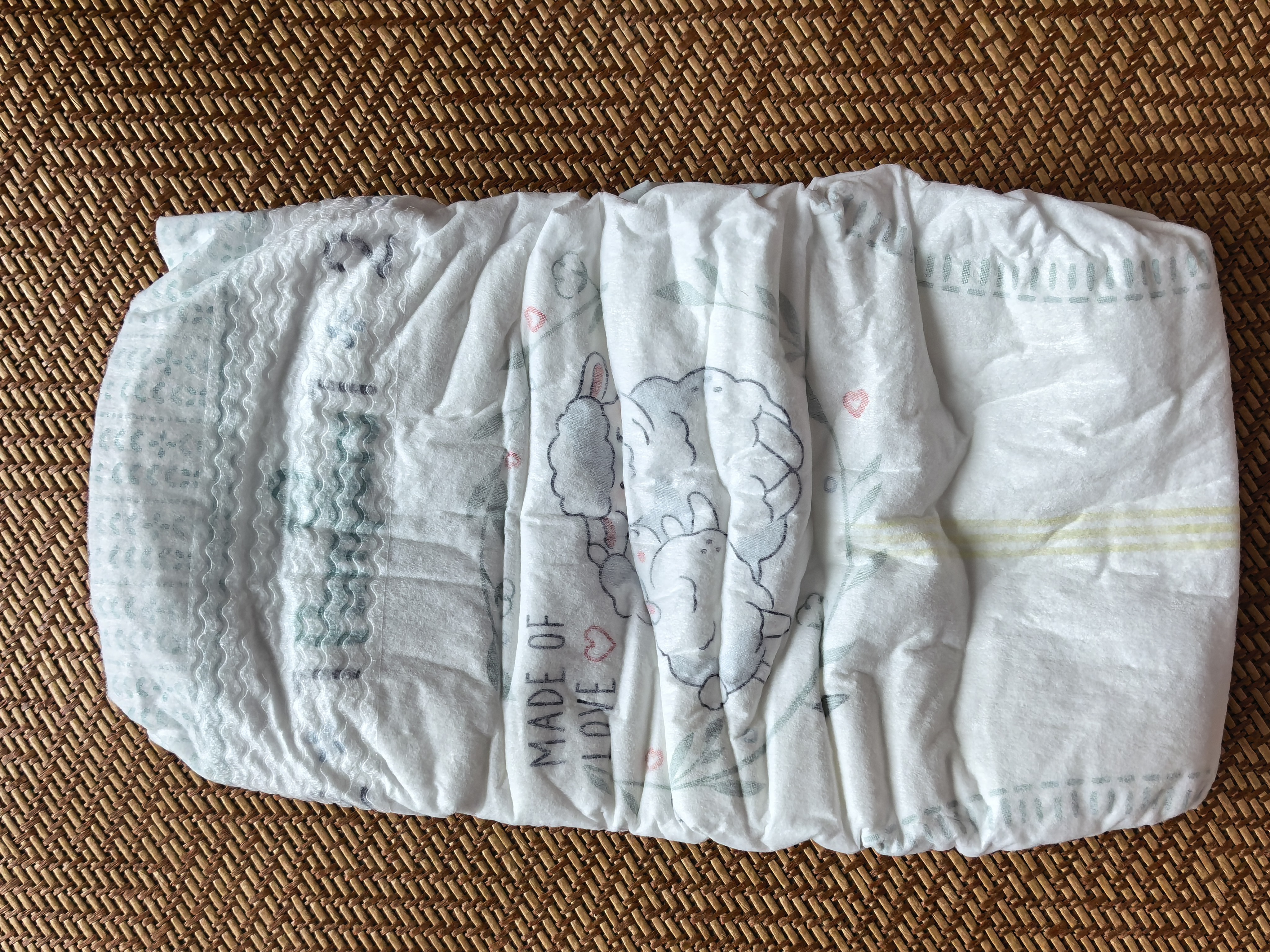 帮宝适类胎脂新一级帮纸尿裤XL42夏季超薄新生儿婴儿尿不湿尿裤 实拍图
