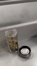 富光玻璃杯双层 带茶隔高硼硅玻璃水杯 茶水分离车载泡茶杯子男400ml 实拍图