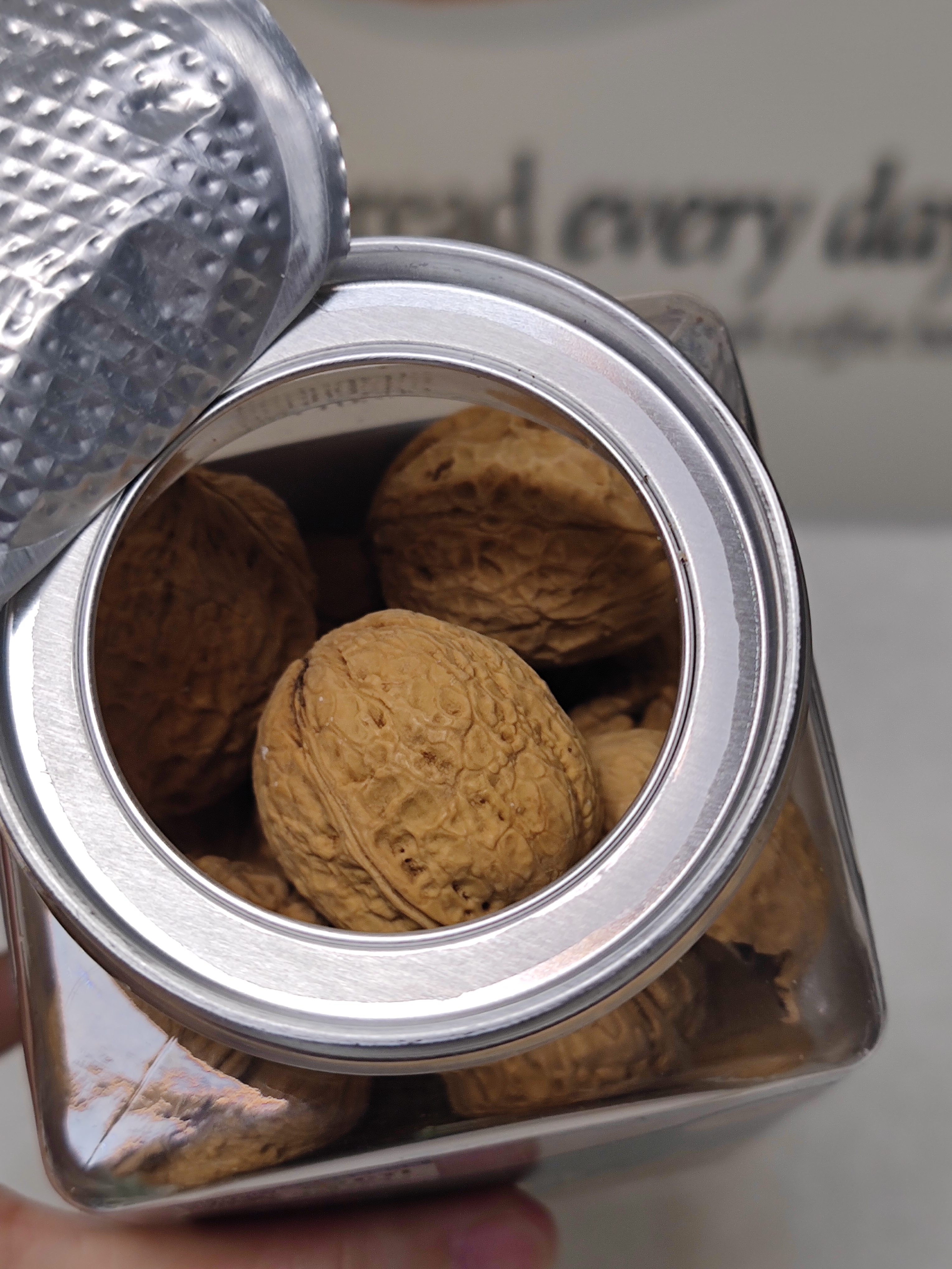 三只松鼠金装有机核桃/原味/260g罐装每日坚果炒货干果休闲零食云南特产 实拍图