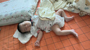 好奇（Huggies）铂金装小桃裤纸尿裤NB84片(5kg以下)尿不湿【夏季散热王】 实拍图