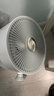 艾美特（AIRMATE）【轻音安睡】电风扇新款家用驱蚊台式空气循环扇卧室客厅超静音节能AI语音智能遥控落地扇 SQR258 实拍图