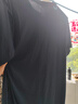 安踏（ANTA）运动套装男速干t恤夏季新款休闲短袖短裤跑步宽松男士健身青少年 -9深井灰【冰丝速干】 L/175 适合120-140斤 实拍图
