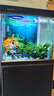 森森（SUNSUN）大型鱼缸底过滤水族箱客厅家用落地玻璃生态金鱼缸 【实时温显+灯控】纳米灰 0.6米长35cm宽 实拍图