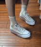 匡威（Converse）All Star Lift夏季经典厚底鞋小白鞋帆布鞋560251C 560251C/白色 （推荐选大半码） 37.5 实拍图