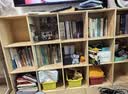 立太（LEADTEK）全实木书架置物架落地实木书柜展示柜学生收纳柜矮柜柜子储物柜 全实木【三层加深15格】150x30x90cm-送防撞角套 实拍图