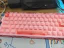 狼蛛（AULA）HERO 68XS镂空无线三模磁轴键盘RT电竞游戏专用双8K ARGB背光68键客制化机械键盘无畏契约 双8K【幻彩粉-冰玉磁轴】无线三模 实拍图