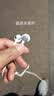 JBL TUNE 305C 有线耳机 Type-C接口 半入耳式耳机 电脑耳机 适用于USB-C 出游搭子 礼物耳机 白色 实拍图