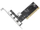 魔羯（MOGE）MC1013 PCI转USB2.0五口扩展卡/转接卡 台式电脑主机后置5口USB2.0扩展 实拍图