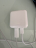 Apple/苹果 35W双口-横向 type-c充电器充电头多口原装 旗舰店苹果iPhone17 Pro Max/iPad/Mac充电器 实拍图