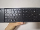 B.O.W航世X23S 折叠键盘蓝牙无线便携适用iPadpro华为metapadmini小米手机笔记本平板充电键盘67键 黑色 实拍图