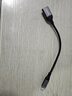 山泽苹果OTG转接头数据线Lightning转USB转换器iPhone平板ipad外接U盘手机键盘鼠标相机读卡器LA201-1J 实拍图