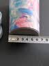 霸王茶姬（CHAGEE）保温杯316L不锈钢乐扣咖啡茶壶保冷冰水杯子生日礼物玫瑰丛中蓝色 实拍图