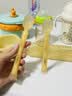 COOKSS硅胶勺子新生婴儿软勺宝宝辅食勺子喂水喂奶米糊专用儿童餐具套装 实拍图