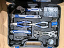 HYUNDAI家用工具箱套装家庭电工木工电讯维修工具套装全能套装50件套 实拍图