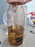 希乐运动水杯男女tritan材质健身水杯大容量网红学生塑料杯2.0L莲花红 实拍图