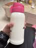 babycare儿童保温杯水壶吸管杯大宝宝学饮杯316不锈钢双饮上学600ml 实拍图