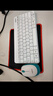 罗技（Logitech）MK245 Nano 键鼠套装 无线键鼠套装 办公键鼠套装 紧凑型 可调支架 带无线2.4G接收器 白 实拍图