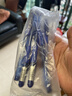 斑马牌（ZEBRA）中性笔 0.5mm子弹头签字笔 学生标记笔走珠水性笔 C-JJ100 JELL-BE 蓝色 5支装 实拍图
