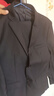 罗蒙西服套装男士修身职业正装西装套装商务伴郎服新郎服结婚礼服男装 实拍图