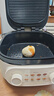 美的（Midea）电饼铛 电饼档家用上下可拆 电蒸锅煮锅火锅 煎饼烙饼锅 0氟钛陶早餐机75mm双旋火力可调 JKC2875 实拍图
