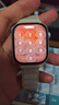 Apple/苹果 Watch S11 智能手表GPS款46毫米银色铝金属表壳雾紫色运动型表带M/L MEVX4CH/B 实拍图