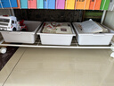 汤能优品移动书架绘本架铁艺置物架书本玩具架简易落地书柜卧室收纳架子 【活动款】90CM-5层书架+3白盒 实拍图