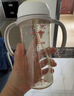 贝亲（Pigeon）自然离乳 PPSU重力球吸管双把手奶瓶 330mL 12月+ AA253 实拍图