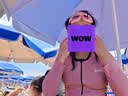 361°儿童泳镜大框耳塞一体防水防雾高清男女童大框游泳镜潜水粉 实拍图