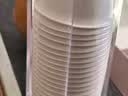 八千行一次性功夫茶杯茶具60ml稻壳茶杯高档加厚耐热品茗茶杯 96只+杯架 实拍图