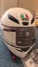 AGV K1S头盔K1摩托车机车全盔四季通用全覆式跑盔男女广角通风透气3C K1S-WHITE L（适合57-58头围） 实拍图