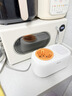 美的（Midea）【爆款历史底价】复古奶油风高颜值微波炉20L小型家用迷你五档速热均匀加热易清洁转盘式M2F M2F复古奶油风微波炉 20L 实拍图