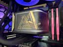 微星（MSI）超神MEG CORELIQUID E15 360一体式CPU水冷散热器6.67英寸AMOLED曲面屏幕/独立MCU/支持9800X3D 实拍图