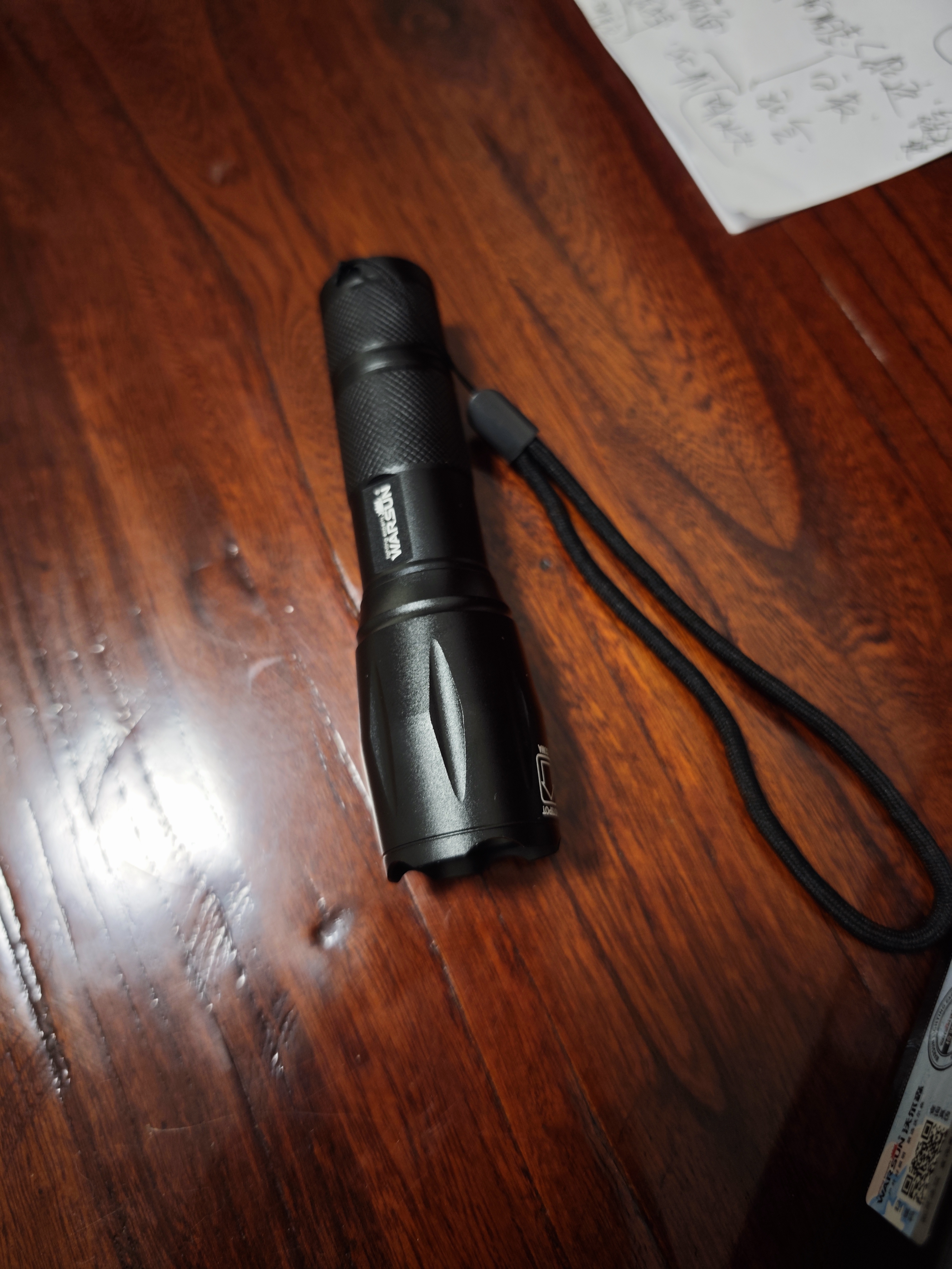 沃尔森X50S手电筒强光变焦抓知了猴可充电远射激光超亮户外应急灯赶海 实拍图