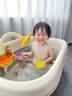 马丁兄弟儿童洗澡花洒玩具小萌鸭子婴儿喷水玩具男女孩电动淋浴戏水玩具 实拍图