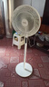 美的（Midea） 电风扇 家用风扇7叶落地扇立式轻音节能大风量电扇台扇迷你扇台立两用转页扇空气循环扇安静低音 红外遥控丨9H定时 扇面扩大·SAH35BSJ 家用落地扇 实拍图