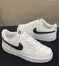 耐克男子透气平底运动鞋夏季板鞋NIKE COURT VISION LOW DH2987 101白色/黑/白色 40.5 实拍图