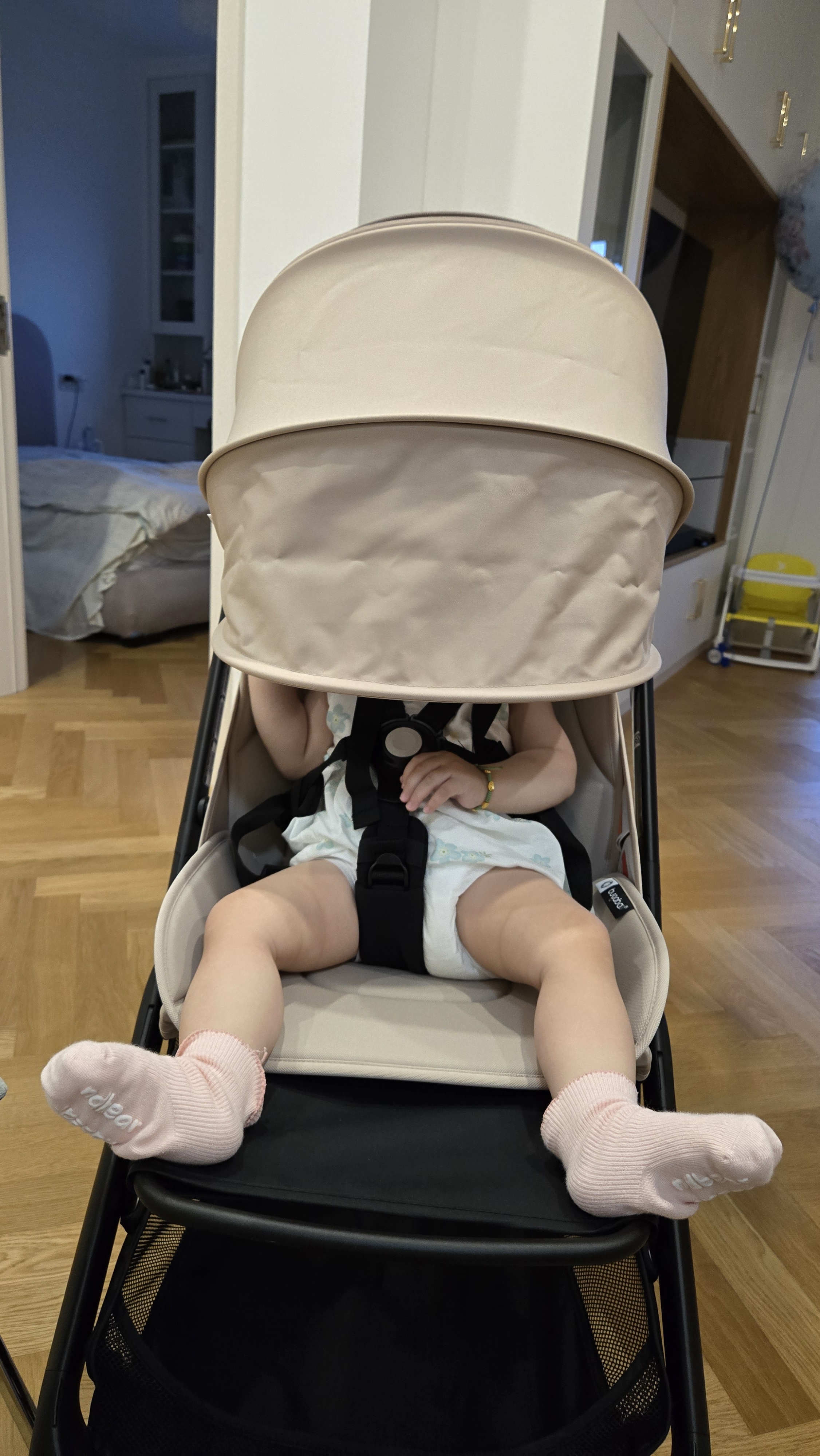 博格步（BUGABOO）Bugaboo Butterfly 博格步轻便婴儿推车多功能可登机 砂砾棕 实拍图