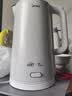 美的（Midea）电热水壶烧水壶钛材质2200W速沸恒温水壶彩钢外壳调奶器自动断电2L大容量2026新款MK-SH20M127-T 实拍图