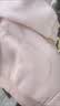 红豆居家（Hodohome）男女士睡衣短袖抑菌舒适简约情侣款家居服套装 午后粉 L 女士170 实拍图