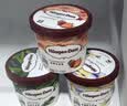 哈根达斯（Haagen-Dazs）冰淇淋超值尽享礼盒装 (抹茶*2/草莓*2) 100ml*4 实拍图
