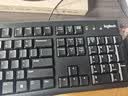 罗技（Logitech）MK120 键鼠套装 有线键鼠套装 办公键鼠套装 电脑键盘 USB即插即用 全尺寸 黑色 实拍图
