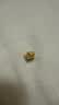 明牌珠宝黄金龙舟转运珠 足金5D硬金生肖龙船串珠路路通手串 A款AFP0814 实拍图