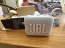 JBL GO4 音乐金砖四代 蓝牙音箱 户外便携音箱 电脑音响 iphone17pro适用 送朋友礼物小音箱 月光白 实拍图