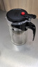 飘逸壶泡茶壶耐热高温玻璃沏茶过滤内胆冲茶器家用茶具套装 飘逸杯500mL1个 实拍图