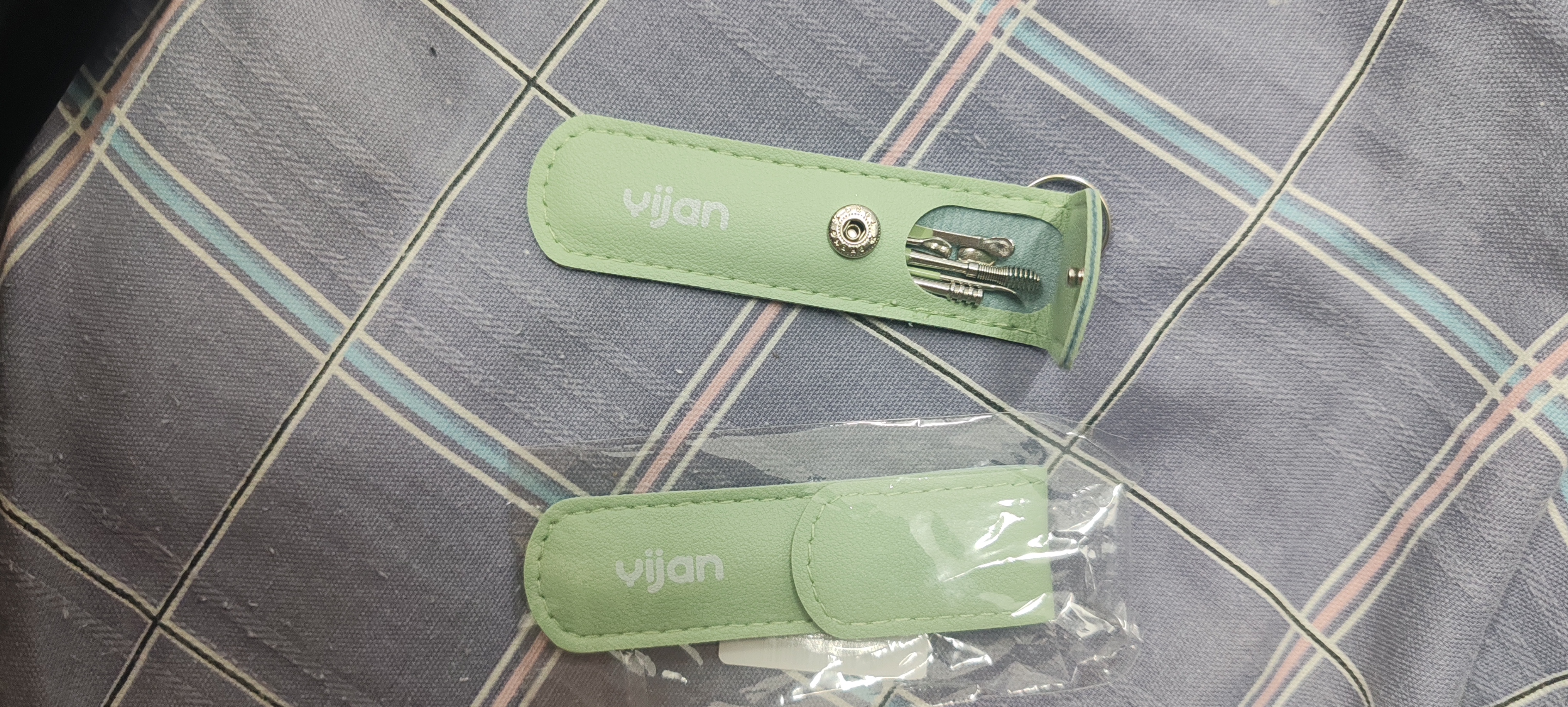 易简（yijan）掏耳朵神器挖耳勺工具套装便携挖耳朵螺旋耳扒勺扣不锈钢6件套 实拍图