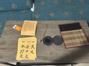 馨美凯电脑桌台式家用简易书桌办公桌简约现代工作台租房卧室学习写字桌 【单桌1.6cm厚桌面】黑架+玛尼灰 长120cm*宽60cm*高74cm 实拍图