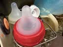 贝亲（Pigeon）PPSU迪士尼双把手奶瓶240ml L号奶嘴 经典米奇 6月+ AA238 实拍图