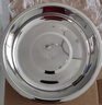 美厨（MAXCOOK）316L不锈钢盘碟 盆碟28cm 加厚加宽加深耐摔 MCWA1779 实拍图