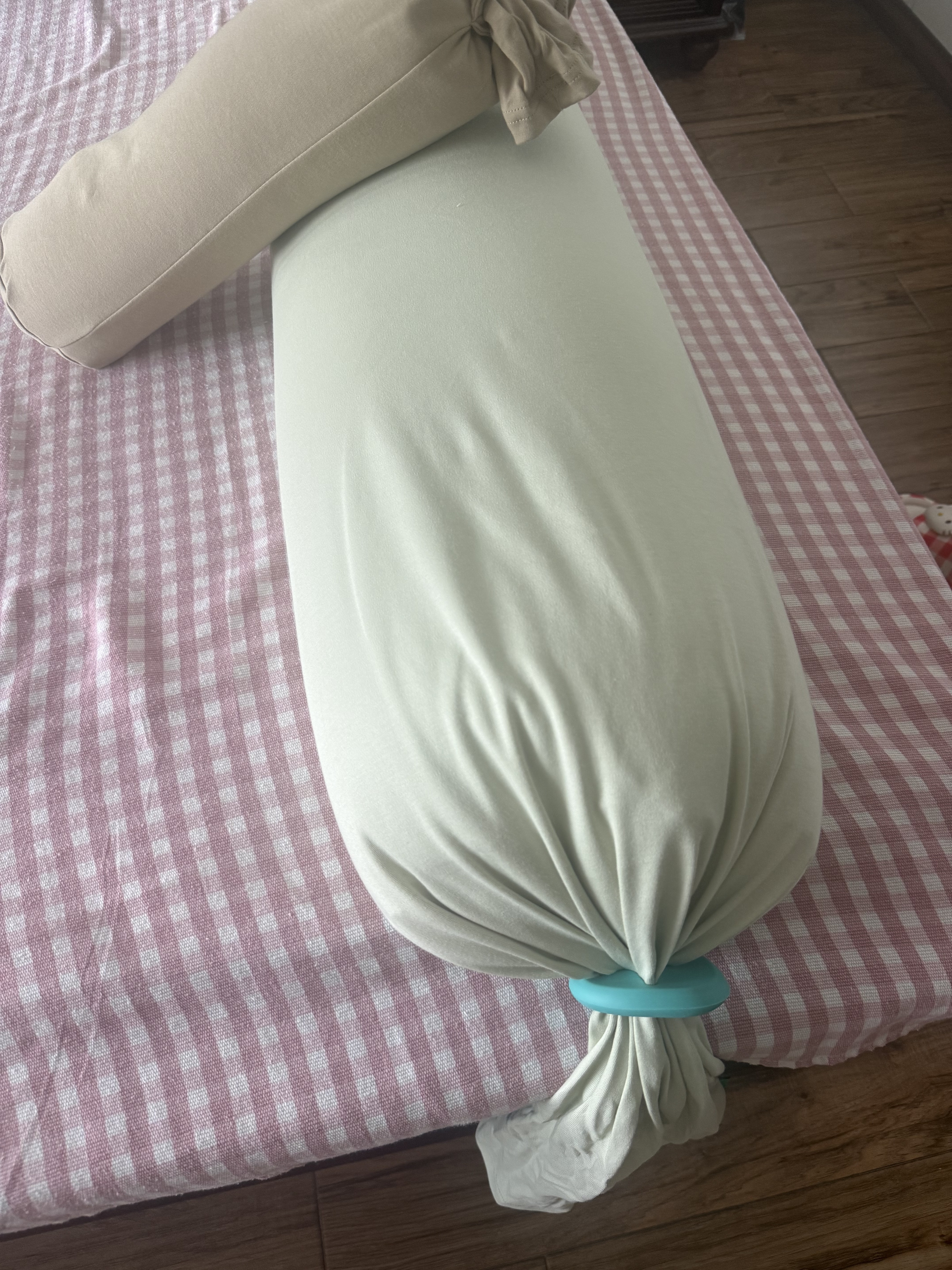 棉花会孕妇枕护腰侧睡枕托腹长条枕夹腿抱枕怀孕专用神器--疏云轻绿 实拍图